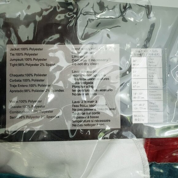 NWT Disney S Descendants: CJ Deluxe Child Halloween Costume Size Small - Picture 4 of 7